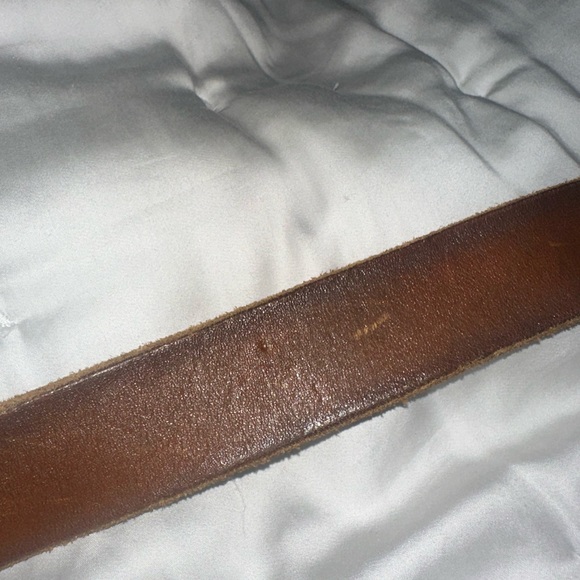 Gorgeous Gucci Marmot unfinished faded leather GG belt main image 4
